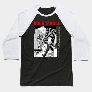Japanese Streetwear Grunge Rock Punk Anime Baseball T-Shirt